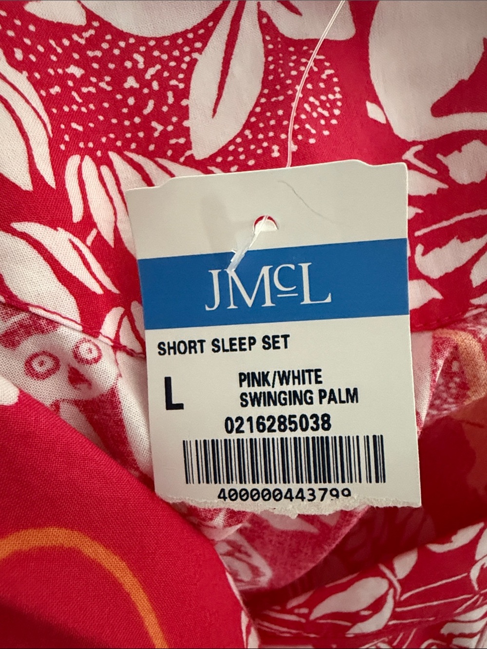 Printfresh x J. McLaughlin Swinging Palm Short PJ Set NWT - Picture 7 of 10